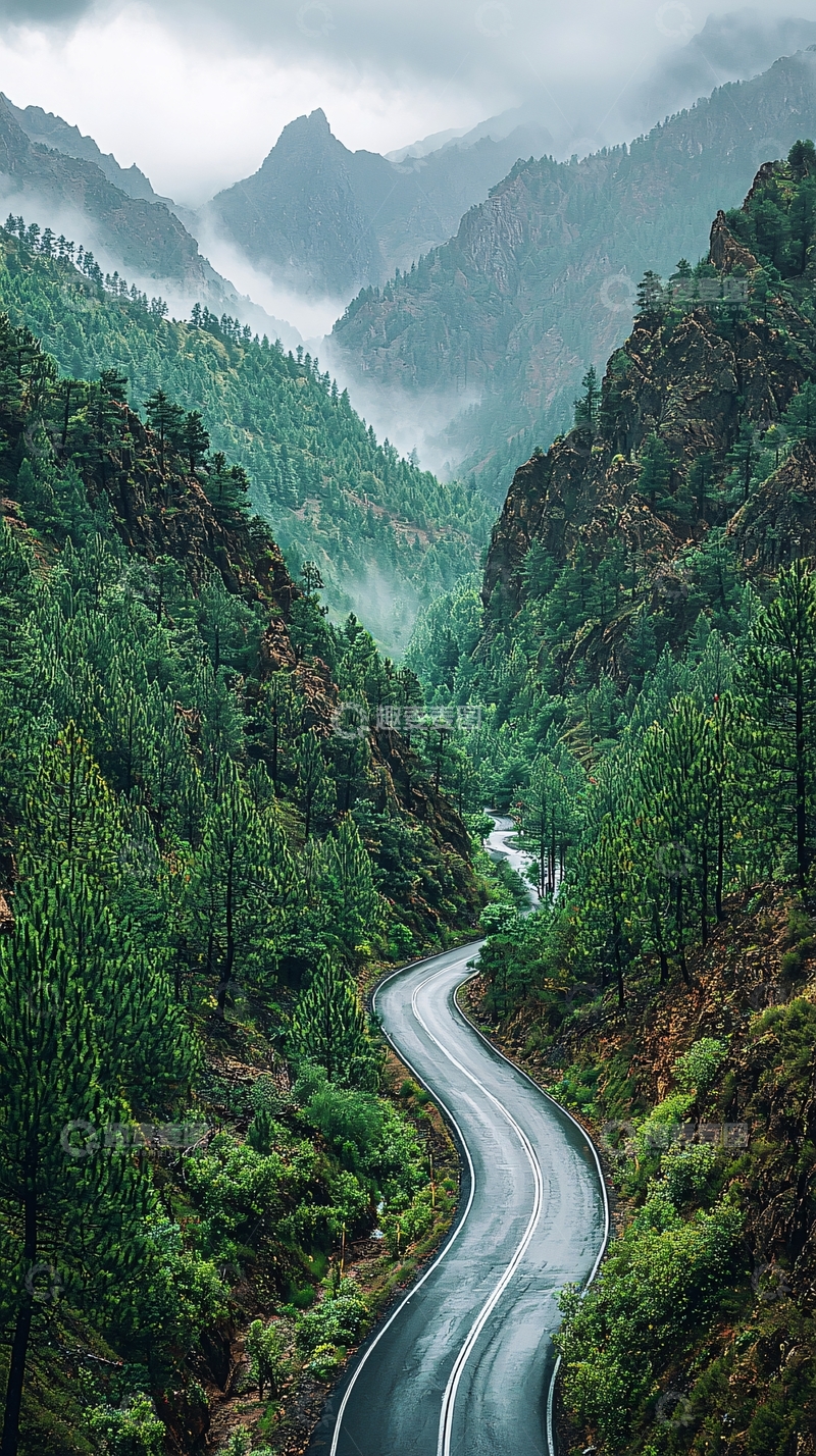 高清大图下载【趣麦麦图】山路