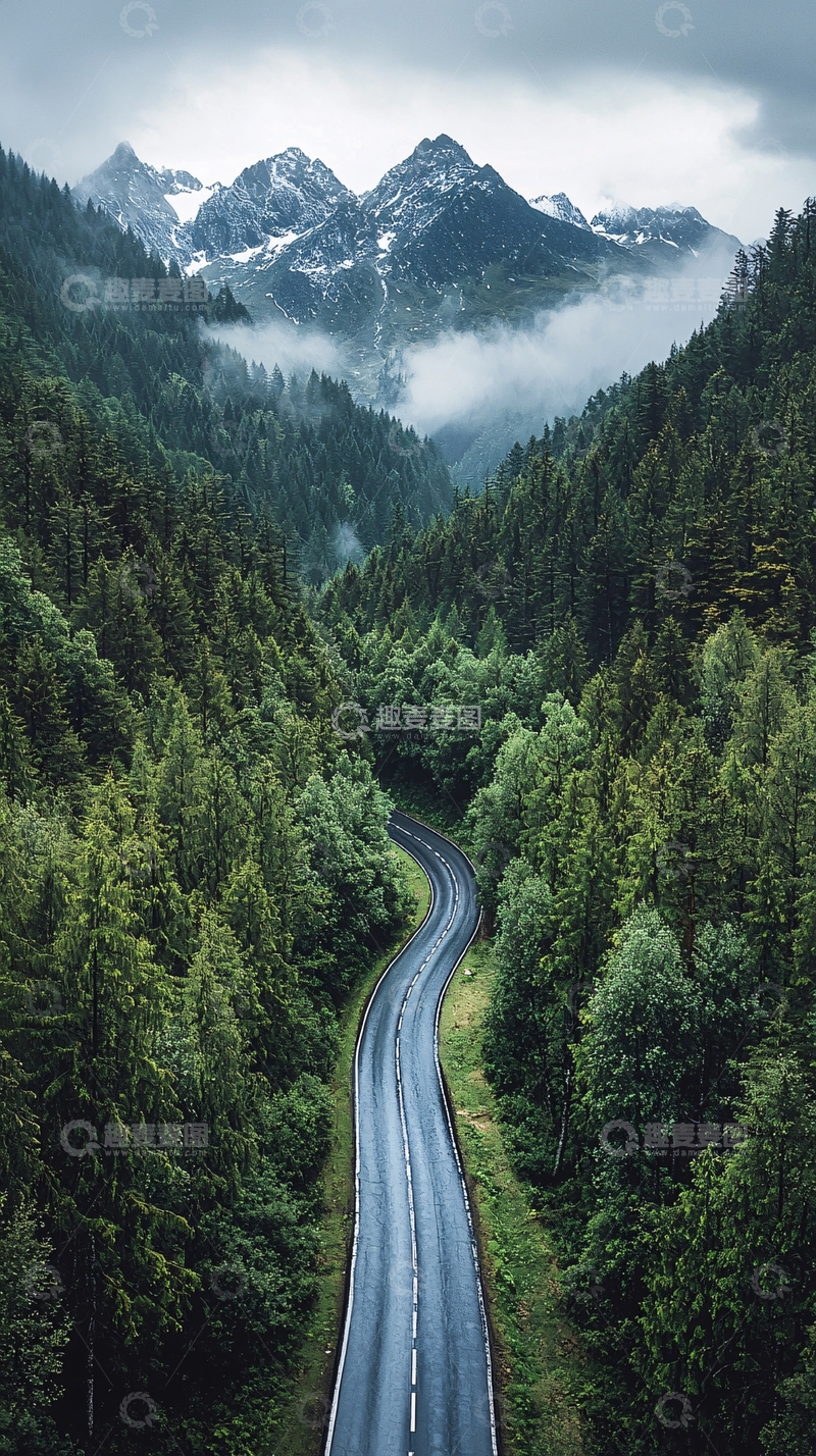高清大图下载【趣麦麦图】山路