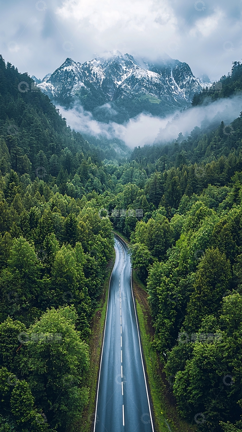 高清大图下载【趣麦麦图】山路