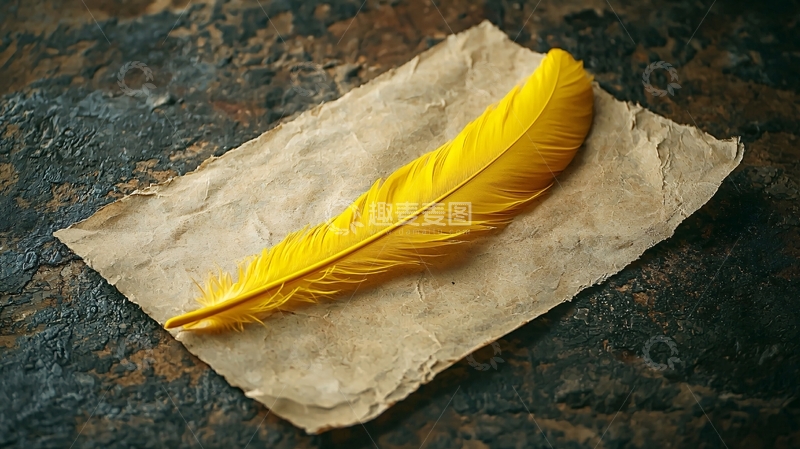 高清大图下载【趣麦麦图】黄羽毛