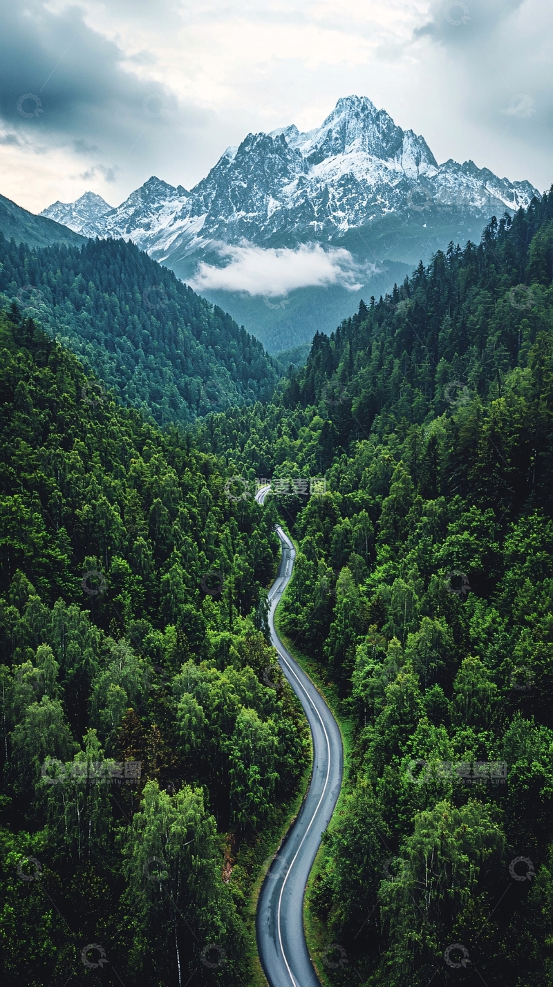 高清大图下载【趣麦麦图】山路