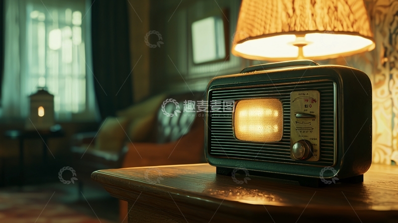 高清大图下载【趣麦麦图】老式电视机