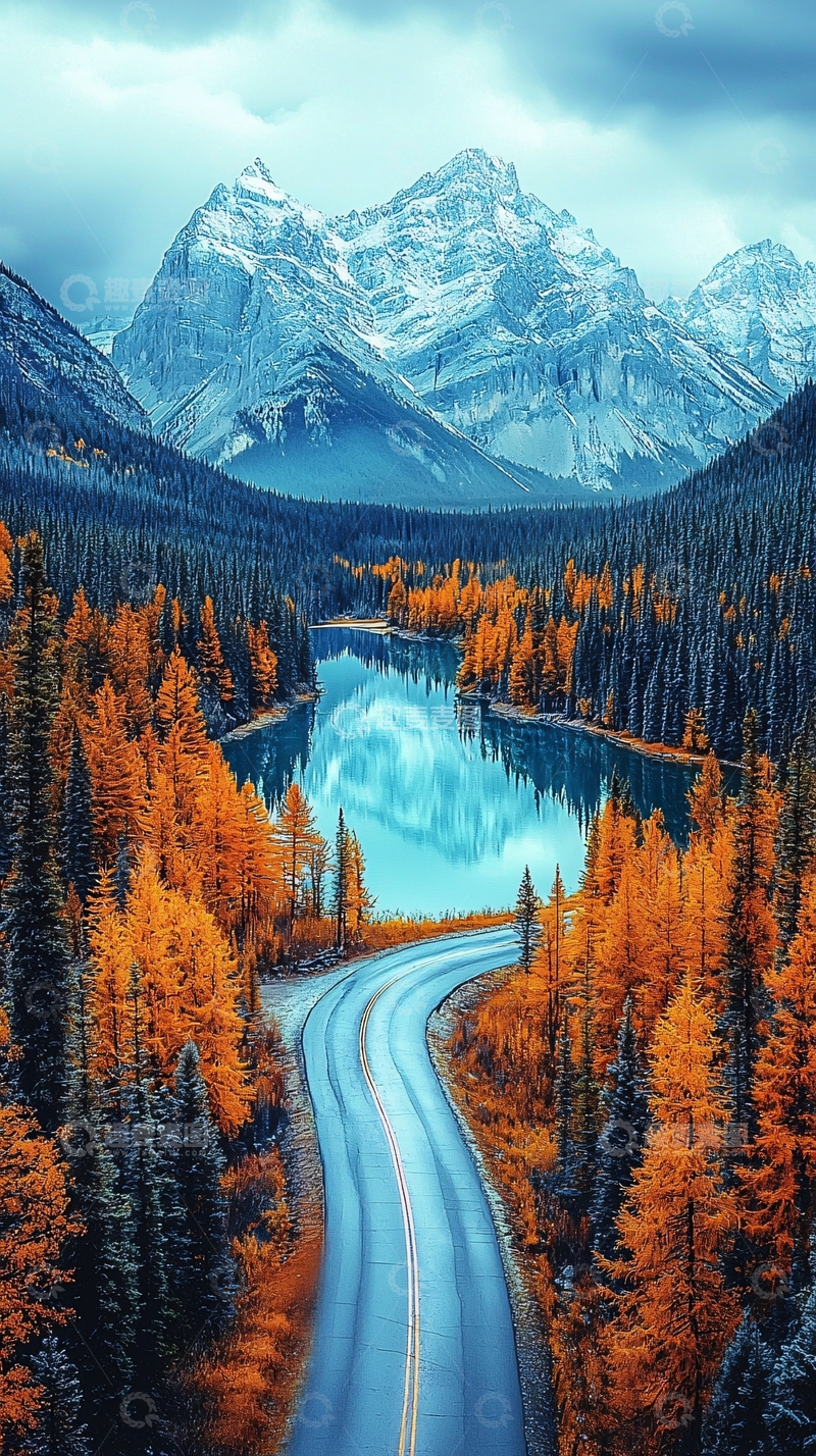 高清大图下载【趣麦麦图】秋季山水风景