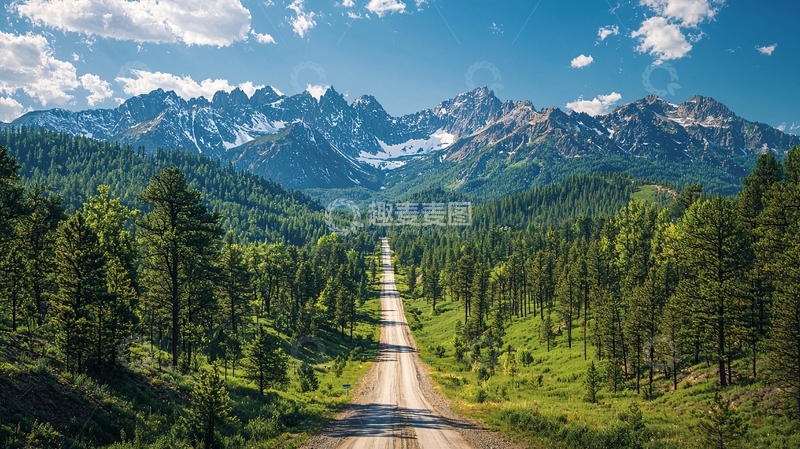 高清大图下载【趣麦麦图】山路