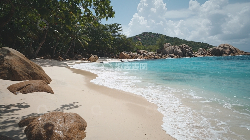 高清大图下载【趣麦麦图】热带海滩