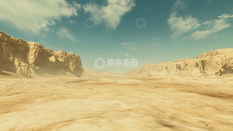 高清大图下载【趣麦麦图】荒凉沙漠景观