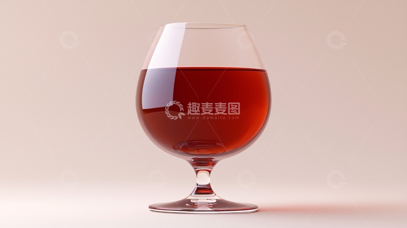 高清大图下载【趣麦麦图】红酒杯里的红酒