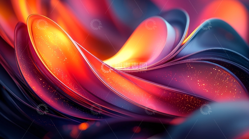 高清大图下载【趣麦麦图】抽象火焰纹理