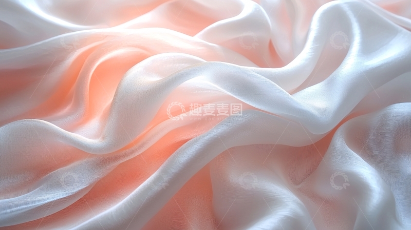 高清大图下载【趣麦麦图】柔滑丝绸质感背景