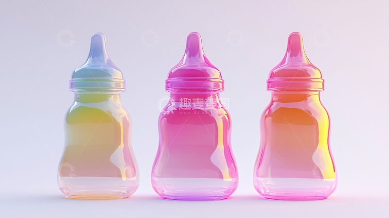高清大图下载【趣麦麦图】婴儿奶瓶