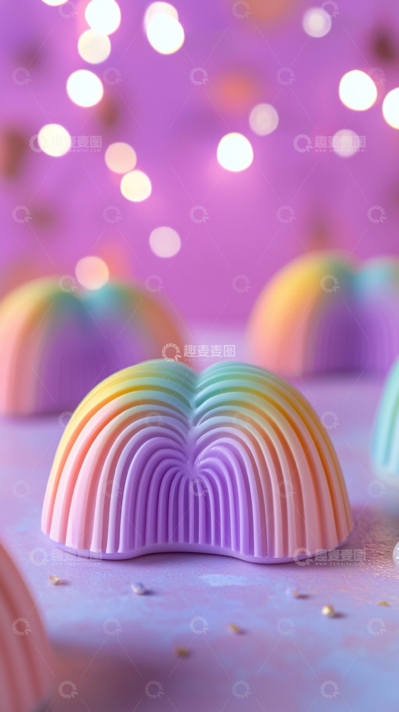 高清大图下载【趣麦麦图】彩虹皂