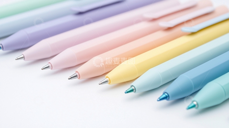 高清大图下载【趣麦麦图】彩色中性笔