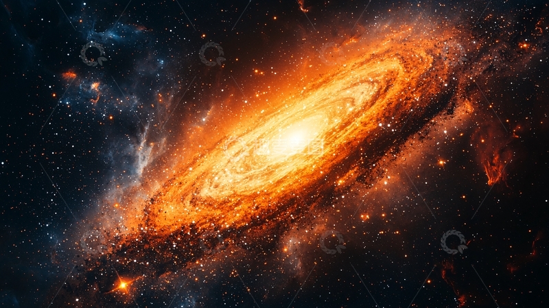 高清大图下载【趣麦麦图】绚丽壮观的星系螺旋