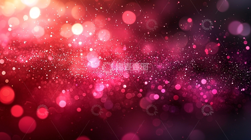 高清大图下载【趣麦麦图】红色光斑背景