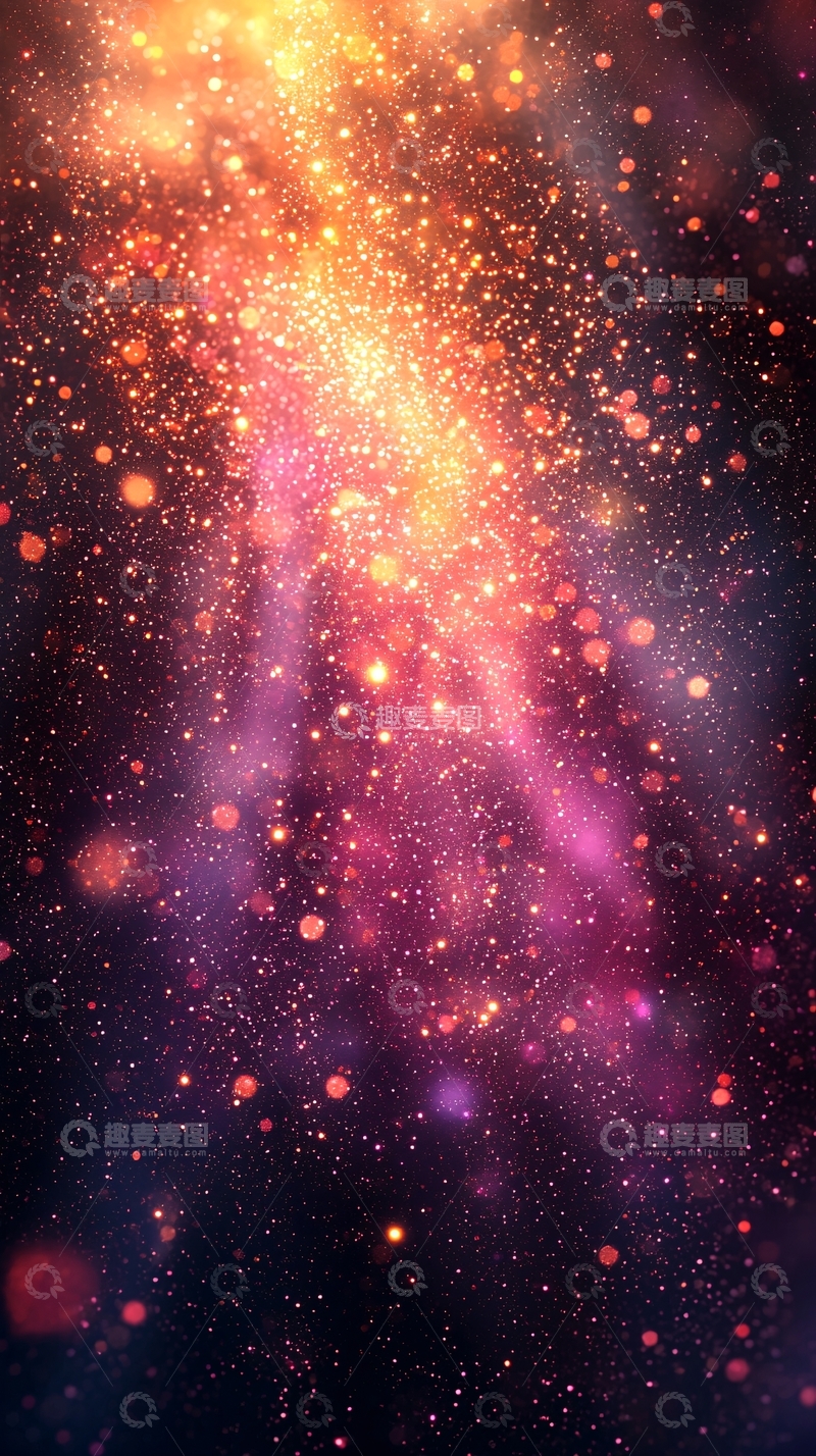 高清大图下载【趣麦麦图】璀璨星河光芒四射