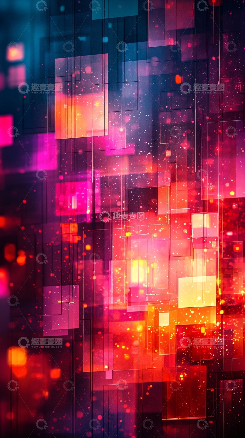 高清大图下载【趣麦麦图】抽象几何