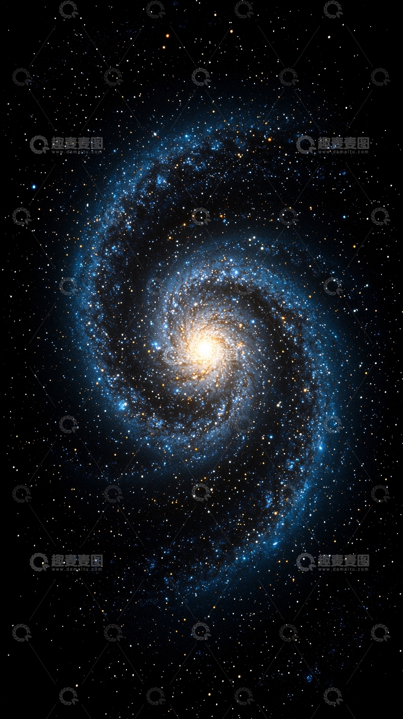 高清大图下载【趣麦麦图】星云旋转