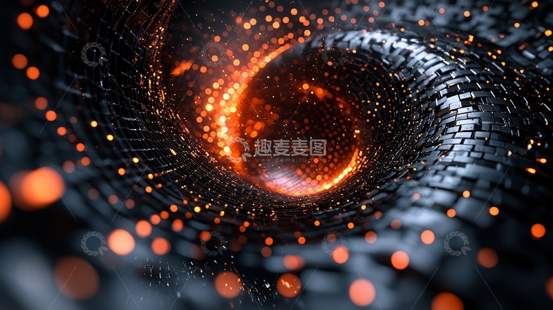 高清大图下载【趣麦麦图】抽象漩涡