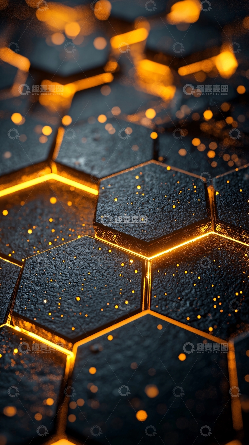 高清大图下载【趣麦麦图】蜂窝状结构