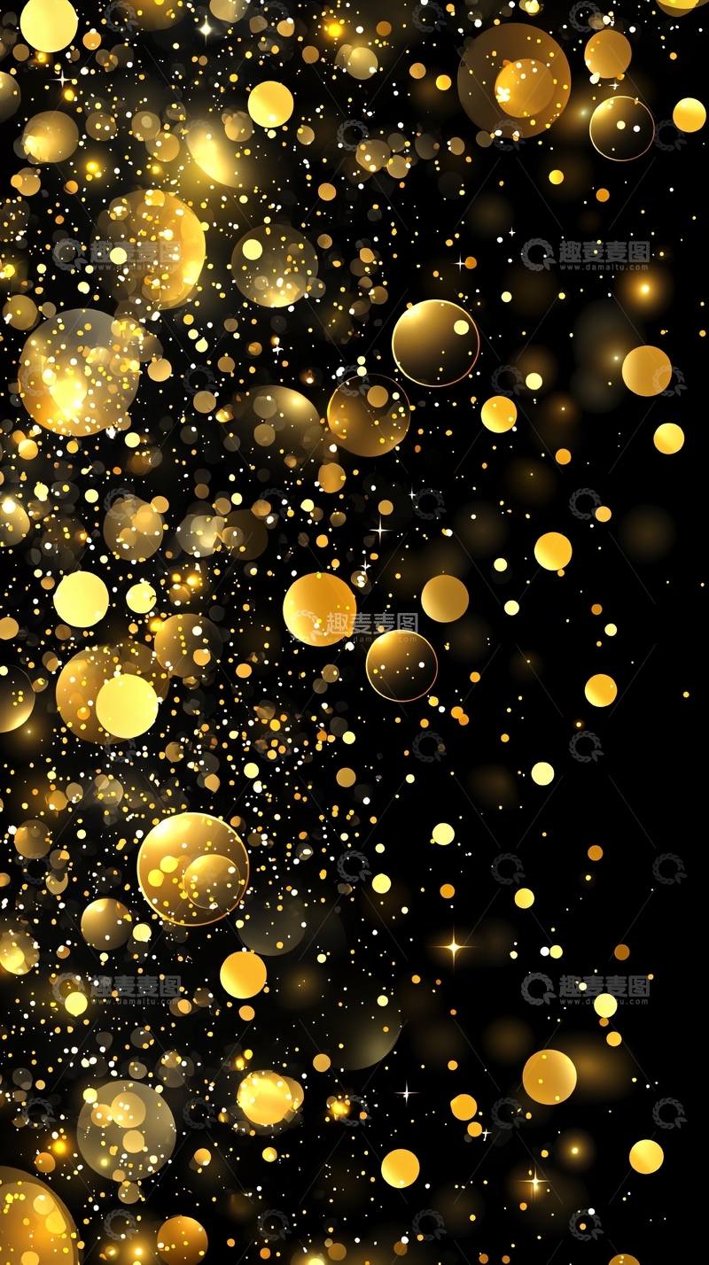 高清大图下载【趣麦麦图】金色光芒背景