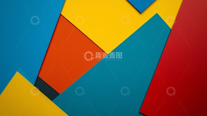 高清大图下载【趣麦麦图】抽象几何背景