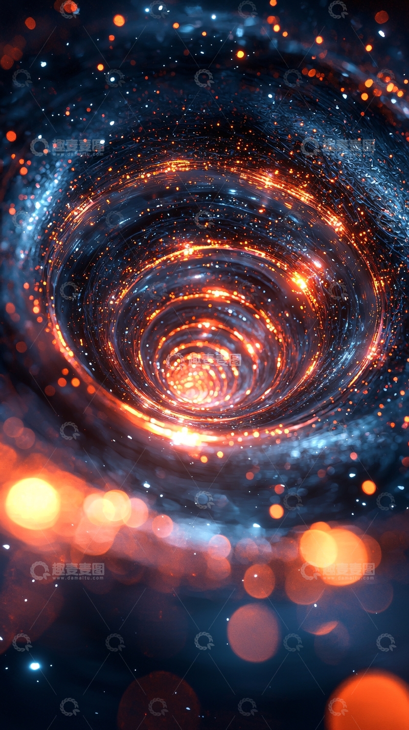 高清大图下载【趣麦麦图】宇宙漩涡