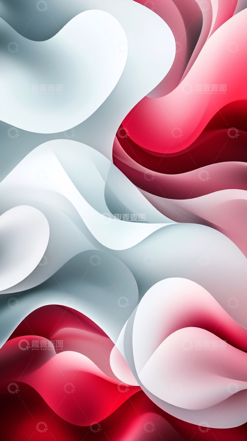 高清大图下载【趣麦麦图】抽象流体渐变