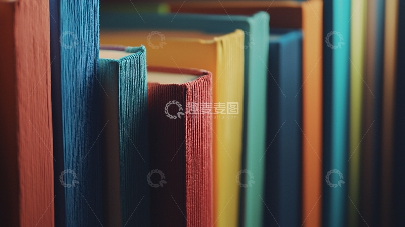 高清大图下载【趣麦麦图】书脊特写