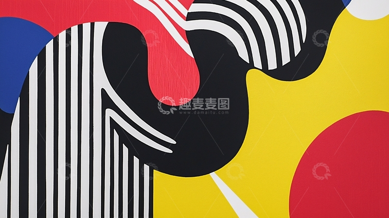 高清大图下载【趣麦麦图】抽象几何图案