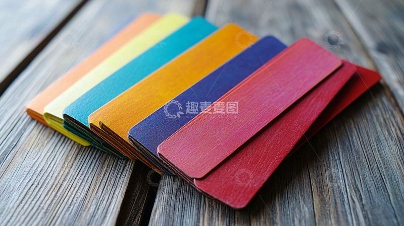 高清大图下载【趣麦麦图】彩色皮质书签