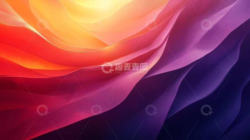 高清大图下载【趣麦麦图】色彩渐变流动抽象背景