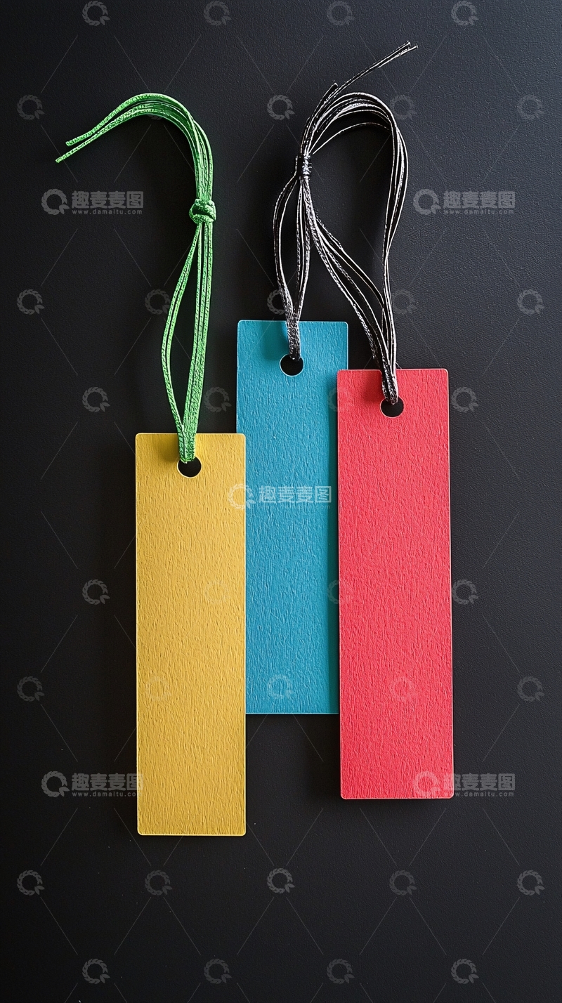 高清大图下载【趣麦麦图】彩色标签
