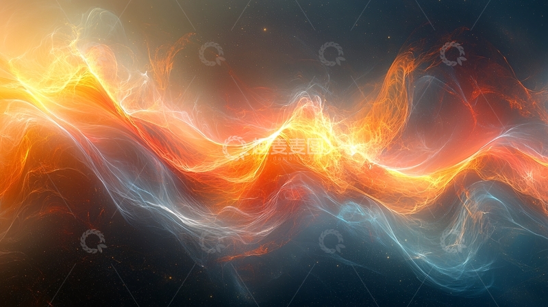 高清大图下载【趣麦麦图】抽象火焰