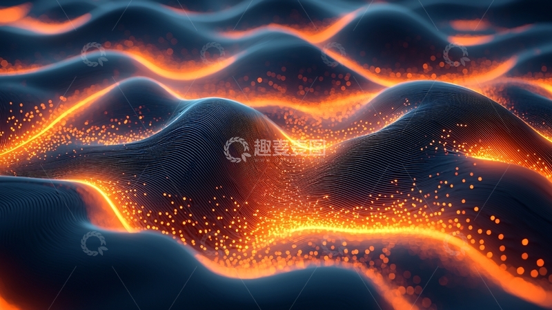 高清大图下载【趣麦麦图】暗黑系能量波动