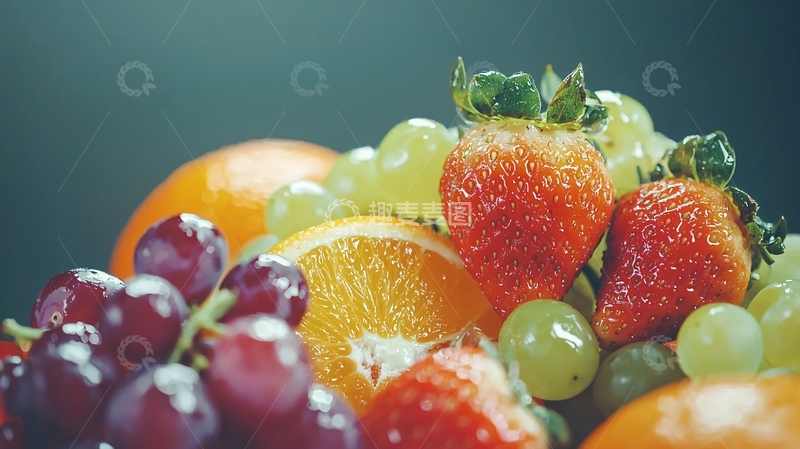高清大图下载【趣麦麦图】新鲜水果组合