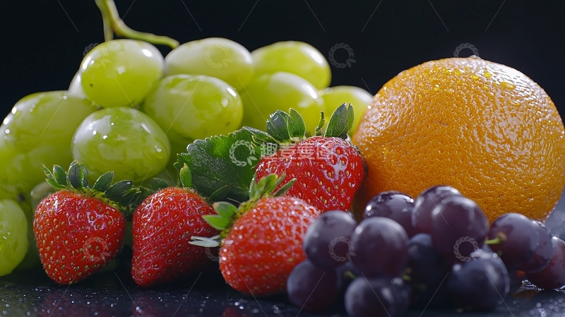 高清大图下载【趣麦麦图】新鲜水果组合