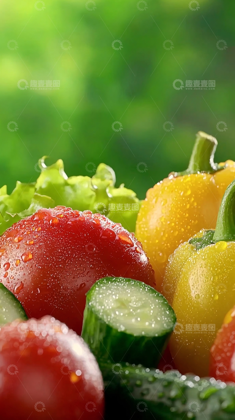 高清大图下载【趣麦麦图】新鲜蔬菜水果特写