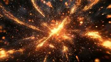 火花四溅的宇宙爆炸