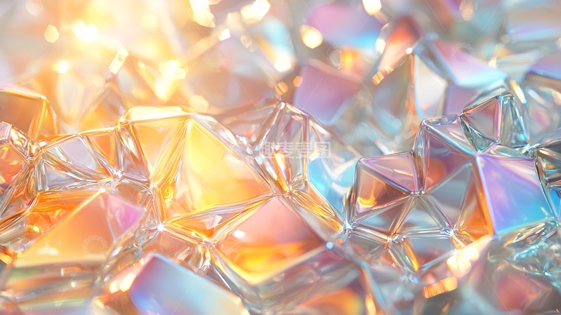 高清大图下载【趣麦麦图】闪耀的彩色宝石