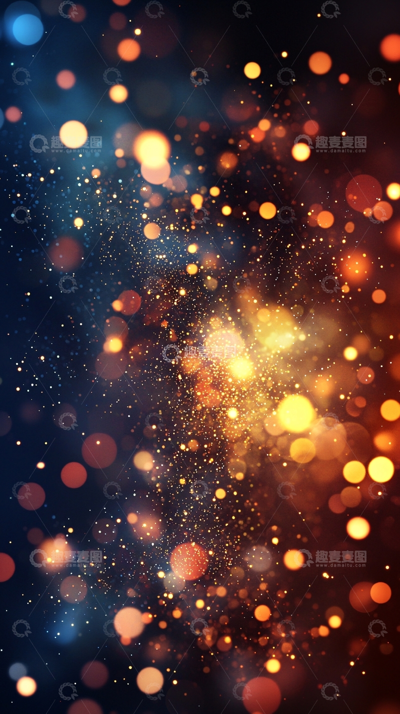 高清大图下载【趣麦麦图】璀璨星光夜空背景