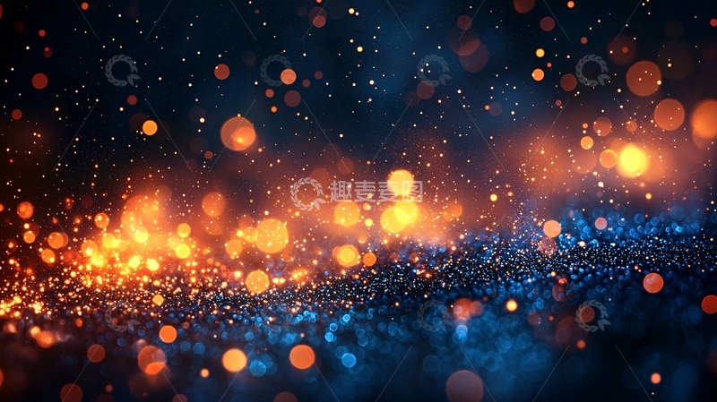 高清大图下载【趣麦麦图】星空点点光斑