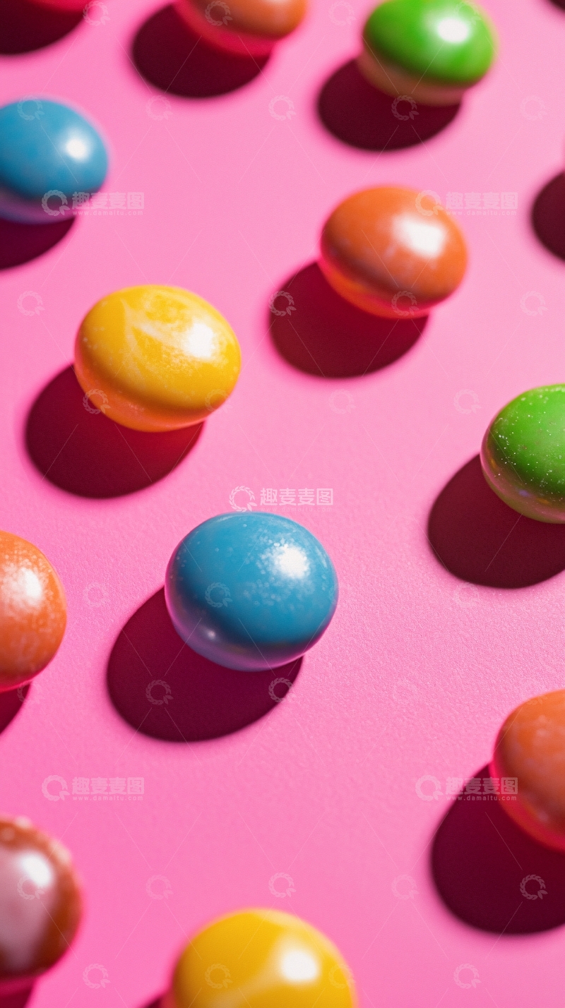 高清大图下载【趣麦麦图】彩色糖果