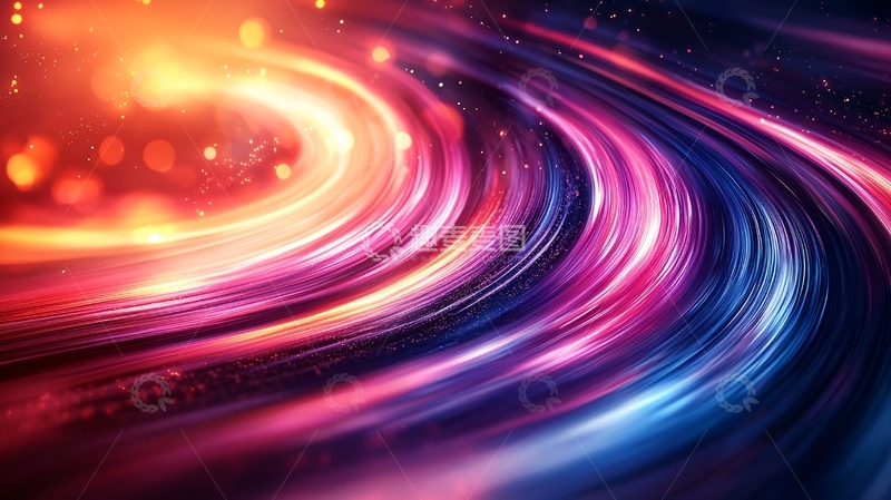 高清大图下载【趣麦麦图】光线轨迹
