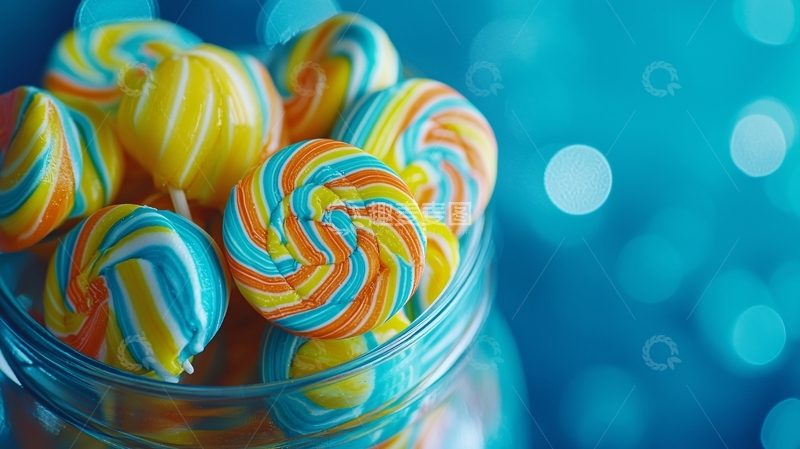 高清大图下载【趣麦麦图】彩色糖果