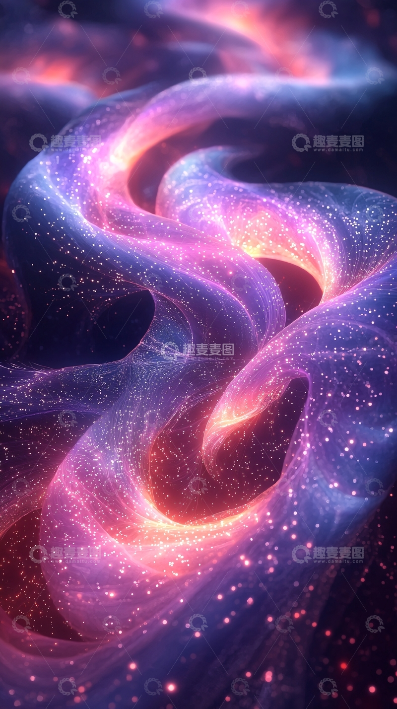 高清大图下载【趣麦麦图】梦幻宇宙星云