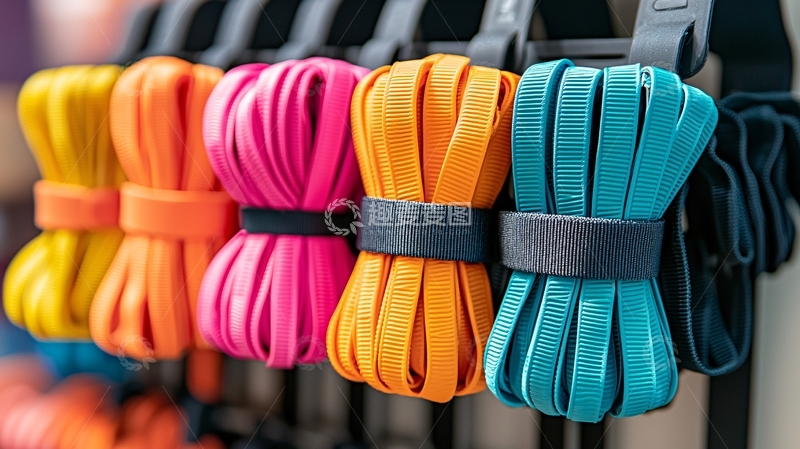 高清大图下载【趣麦麦图】彩色松紧带