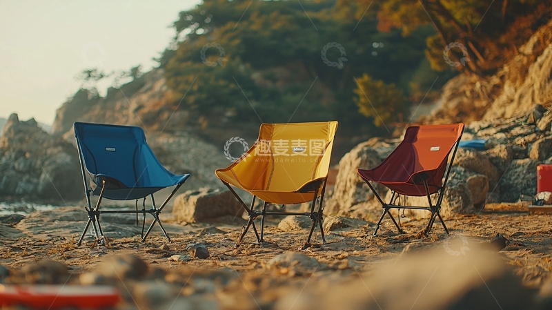 高清大图下载【趣麦麦图】户外折叠椅