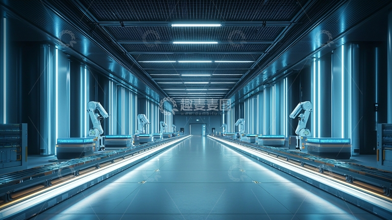 高清大图下载【趣麦麦图】未来工厂