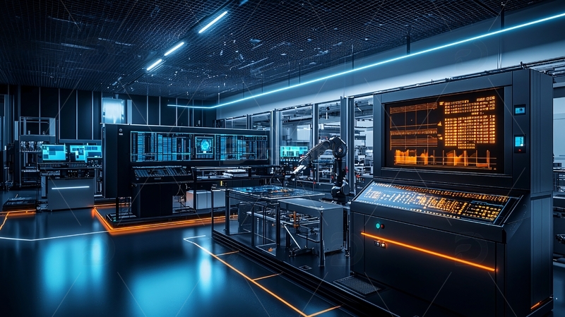 高清大图下载【趣麦麦图】科技实验室内部场景