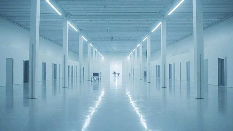 高清大图下载【趣麦麦图】极简主义走廊